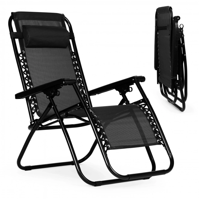 Garden Armchair with Adjustable Backrest