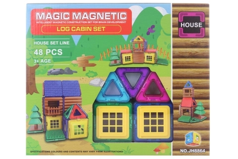 Magnetische constructieset 48 stuks