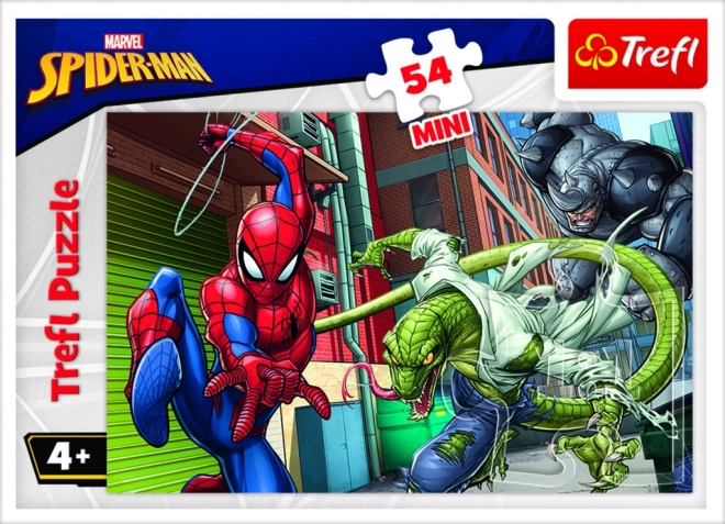 Minipuzzel Spiderman 54 stukjes