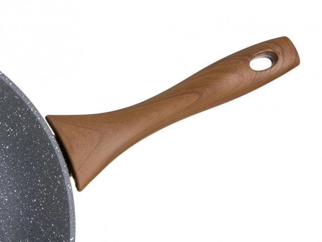 WOK-pan 28 cm NATUURLIJKE STEEN