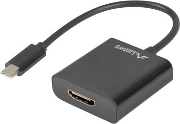 USB‑C-auf‑HDMI‑Adapter, 15 cm, schwarz
