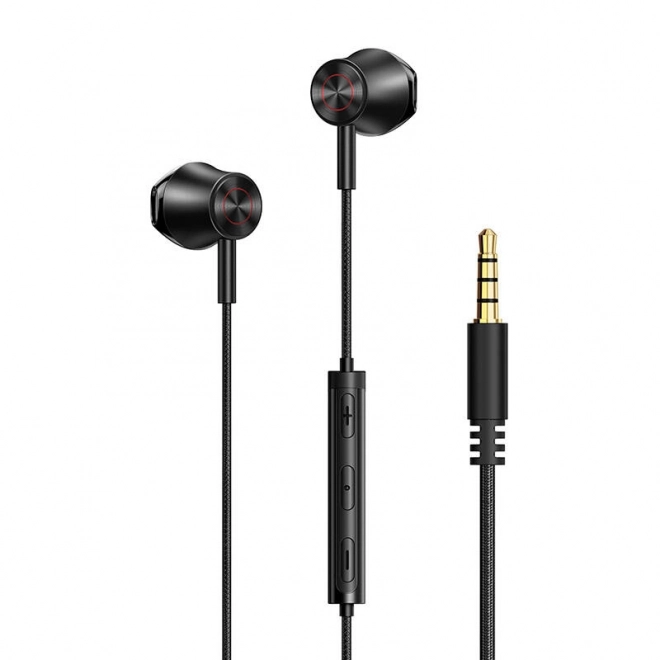 Drähte In-Ear Kopfhörer Schwarz