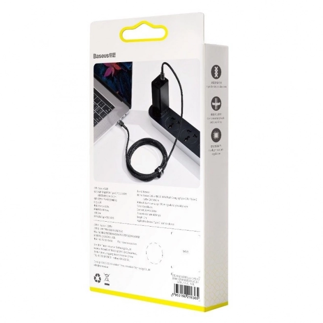 Baseus Cafule USB-C kabel voor snel opladen 100W