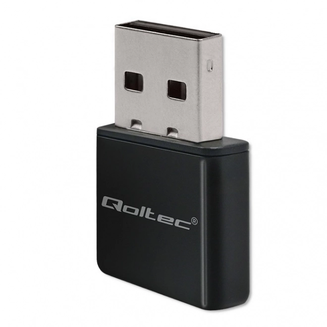 Adaptateur Mini WiFi Sans Fil Qoltec USB 2.0 300Mbps