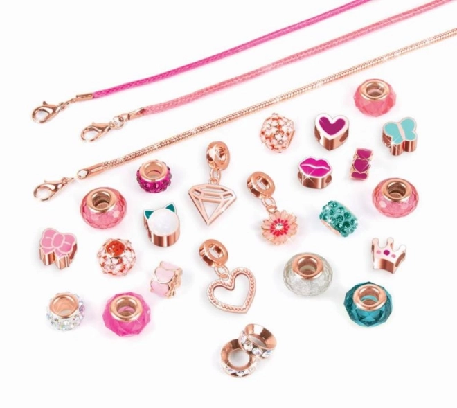 Kit pour fabriquer des bracelets, rose