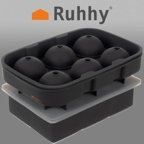 Siliconen ijsvorm 2-in-1 blokken + ballen Ruhhy 21270