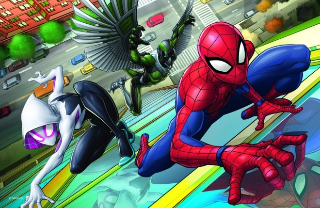 Minipuzzel Spiderman 54 stukjes