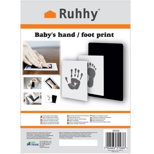 Ruhha kind handje/voetafdruk 20586