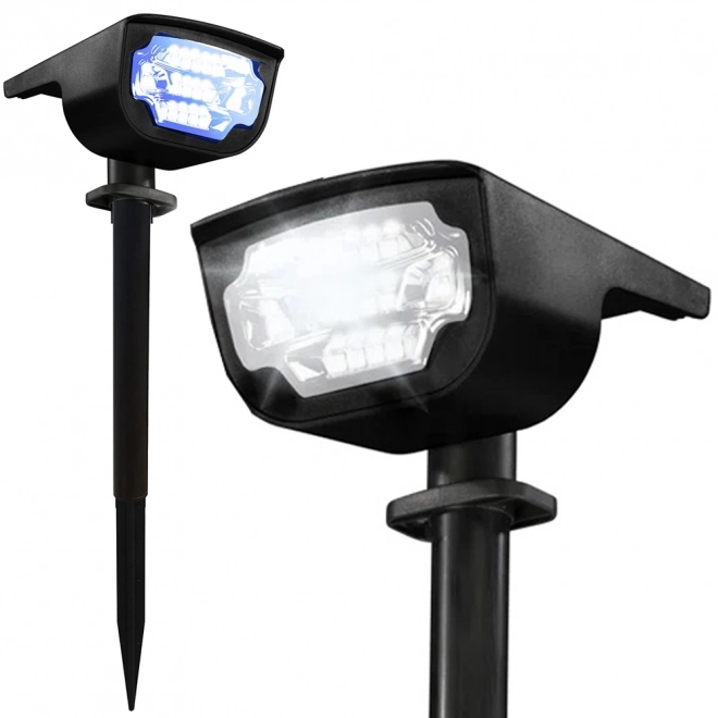 Solar-Gartenlampe LED Farbenspiel Wasserdicht