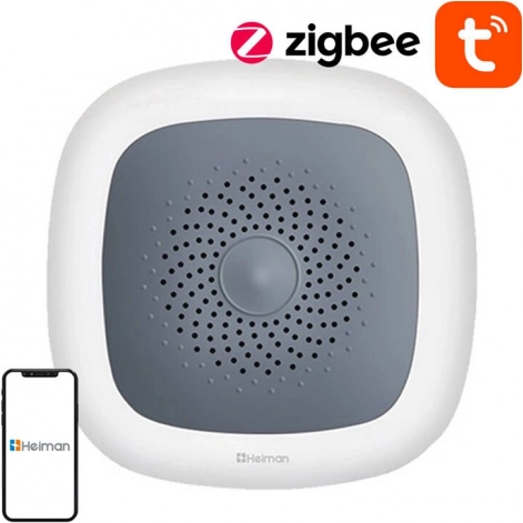Smart Temperature and Humidity Sensor Zigbee HEIMAN HS1HT Tuya