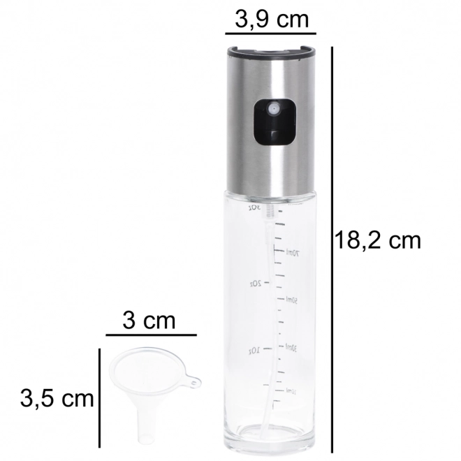 Olieverstuiver met 100ml schaalverdeling