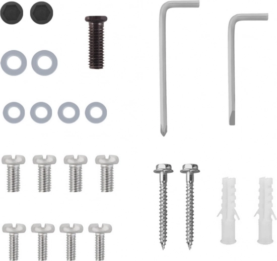 Robuuste metalen constructie en eenvoudige montage