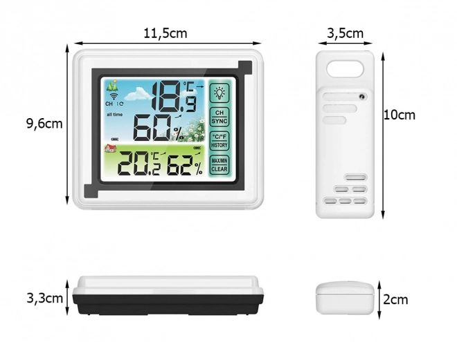 Wireless Weather Station with Hygrometer