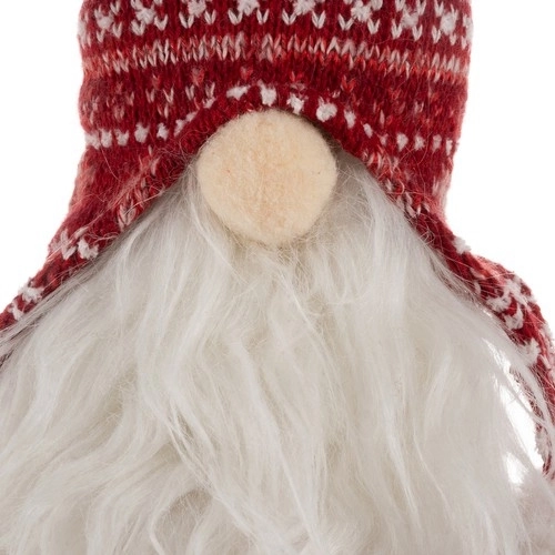 Weihnachtswichtel mit Flaschenhülle