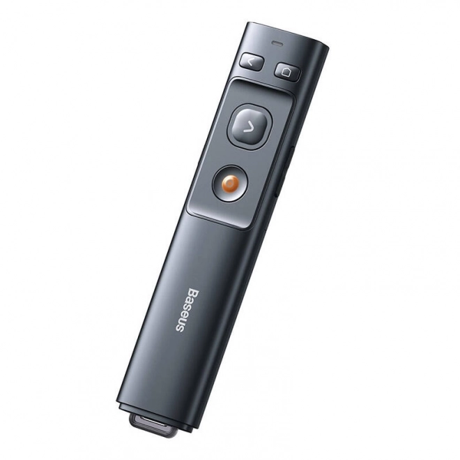 Baseus Orange Dot Multifunctionele afstandsbediening voor presentaties, met laserpointer - grijs