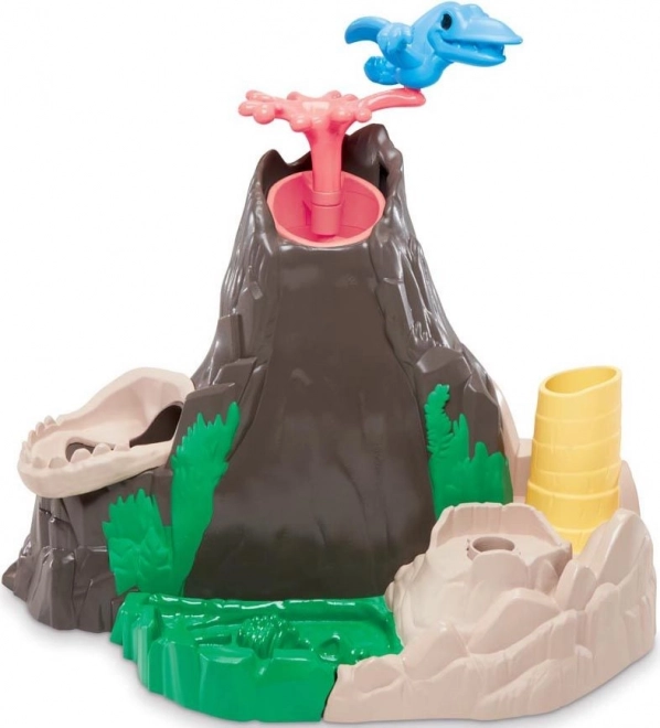 Play-Doh Dinosaur Island Lava Volcano Slime Playset
