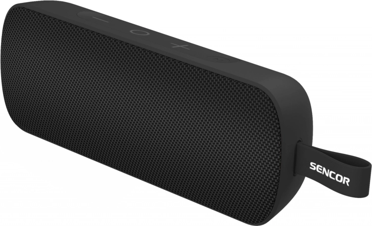 Bluetooth-luidspreker met radio 10 W, IPX7 – zwart