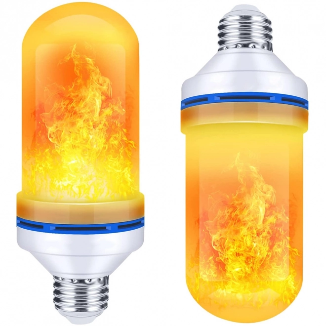 Dekorative LED-Glühbirne mit Feuerflimmereffekt E27 9W