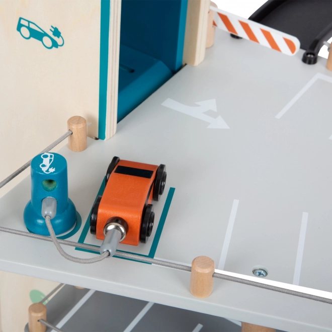 Houten Raceparkeergarage Small Foot