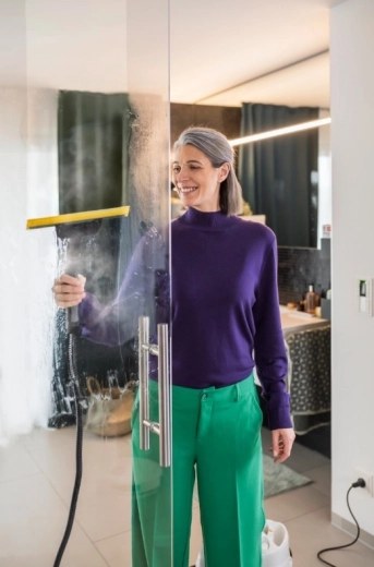 Easy cleaning of hard-to-reach areas