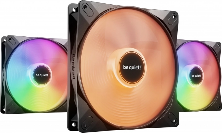 be quiet! Light Wings LX 140 mm PWM High-Speed – lot de 3 ventilateurs ARGB