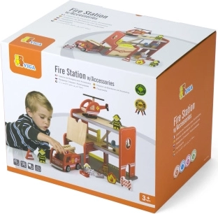 Wooden Fire Station