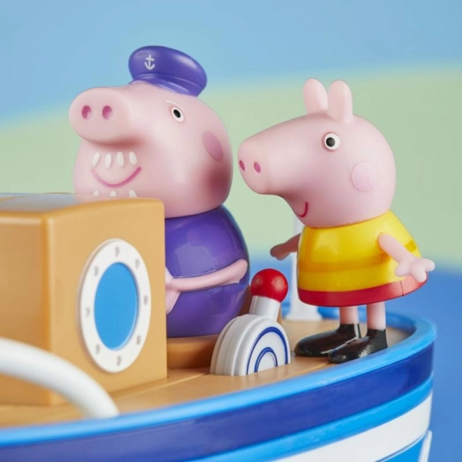 Peppa Pig bateau à vapeur de grand-père