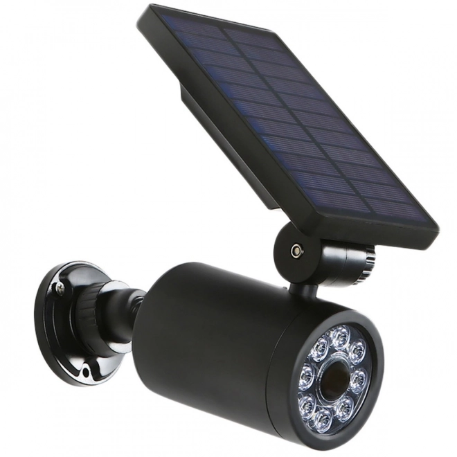 Fausse caméra solaire avec diode clignotante et capteur de mouvement