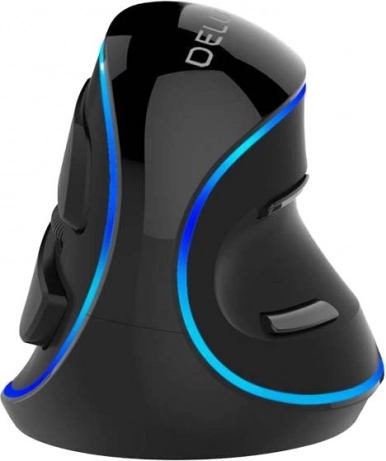 Ergonomische verticale muis DELUX – bedraad