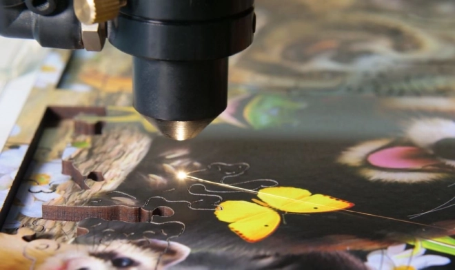Houten puzzel Tĳd voor een feestje 600 stukjes