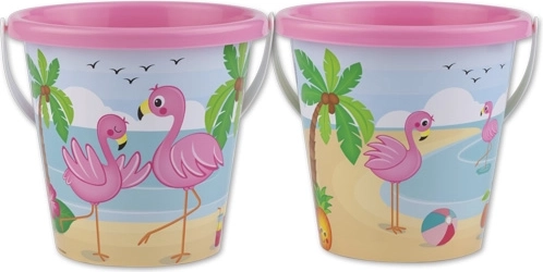 Seau Flamant rose