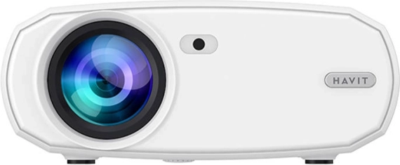 kabelloser Projektor Havit für Heimkino 1080p (weiß)