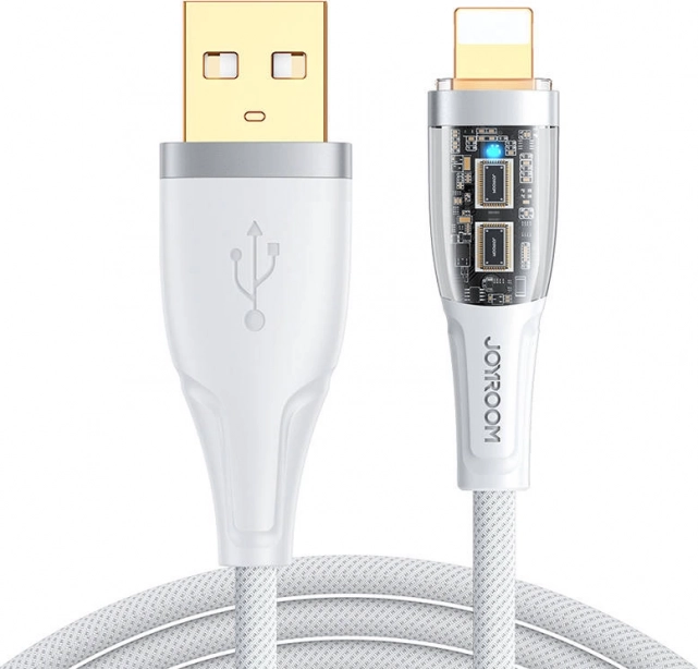 Charging and data cable USB-A to Lightning 2.4 A 1.2 m JOYROOM