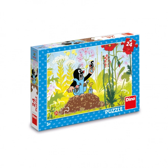 Mole in Pants Puzzle 24 Pieces