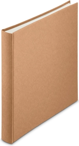 Album photo jumbo 30×30 brun avec effet froissé