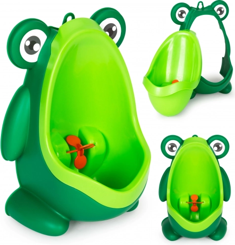 Children's urinal for boys with suction cups