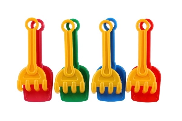 Ensemble pour le sable - râteau avec pelle