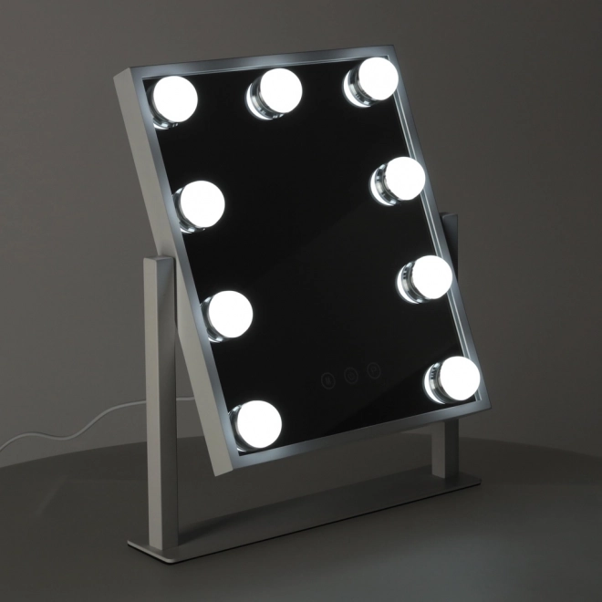 Kosmetikspiegel mit LED-Beleuchtung und USB-Anschluss