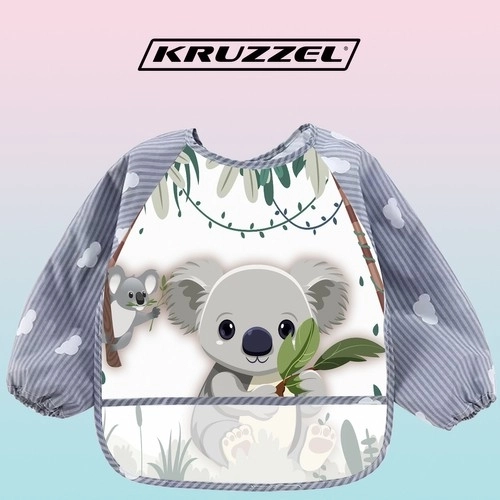 Kruzzel slabbetje/schort met mouwen 22255