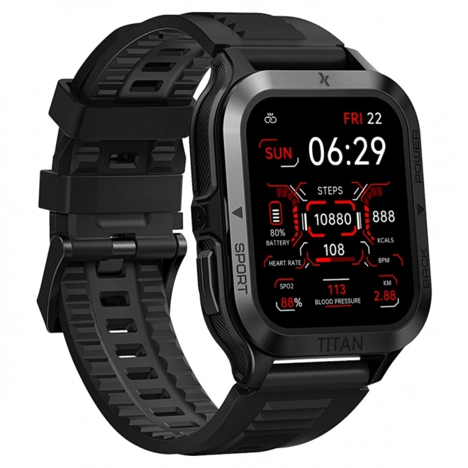 Slimme horloge Maxcom FW67 Titan Pro grafiet