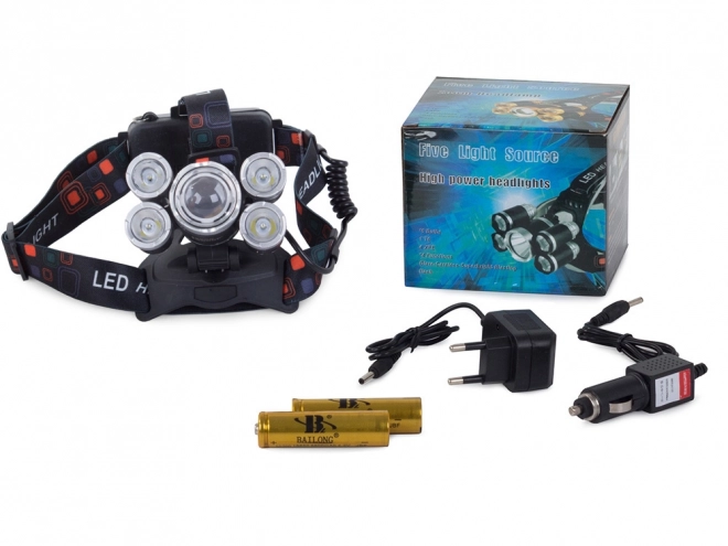 Professionele hoofdlamp met led-diodes