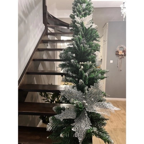 Kerstguirlande / decoratie 2,7 m HQ Ruhhy 22326