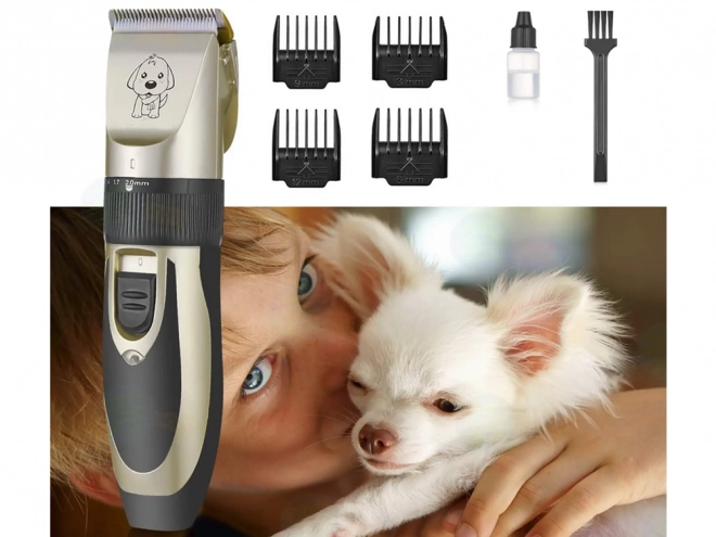 Elektrische Tierhaarschneidemaschine für Hunde und Katzen