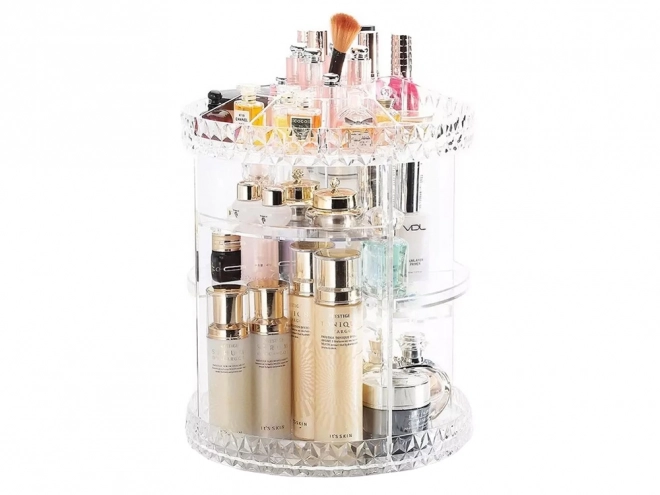 Draaibare organizer voor cosmetica en sieraden