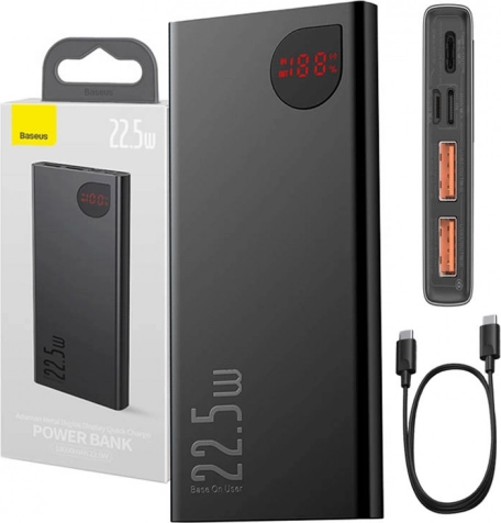 Powerbank Baseus Adaman Metal 10000mAh