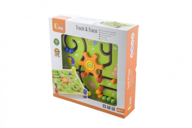 Viga Trop en Volg Montessori Houten Didactisch Spel