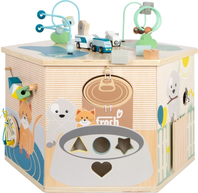Cube d’activités motrices SMALL FOOT Pets XXL