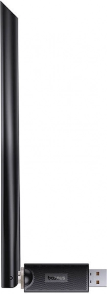Baseus FastJoy WiFi Adapter with Antenna 650Mbps Black