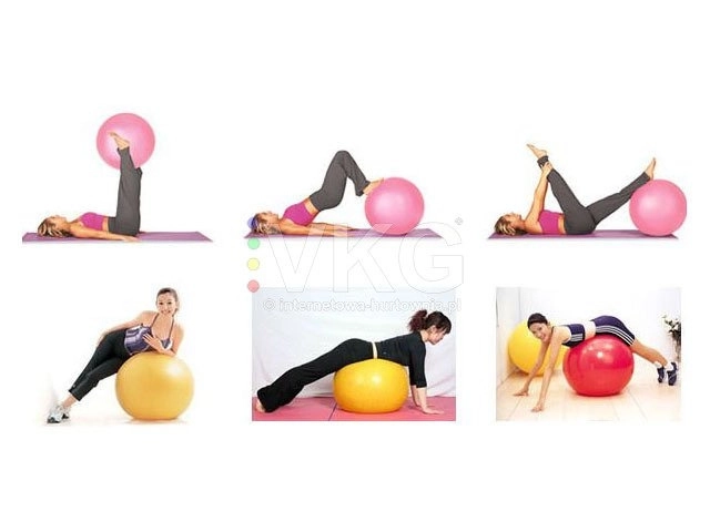Gymnastiekbal Fitness 65 cm met pomp