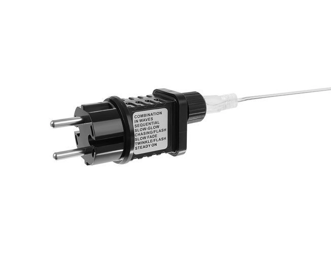 Lichtervorhang LED-Sterne 108 Lichter Multicolor